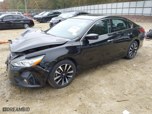 2018 Nissan Altima 2.5 SR with VIN 1N4AL3APXJC204173, listed as a IAAI auction lot 40784376 with 86,691 mi miles. Bid and sale history available at carsss.com. Image 18.
