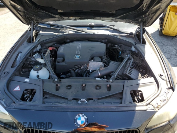 2015 BMW 5 Series 528i with VIN WBA5A5C5XFD522415, listed as a Copart auction lot 52563095 with 81,979 mi miles and Salvage Title. Bid and sale history available at carsss.com. Image 11.