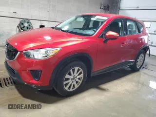 2015 Mazda CX-5 Sport with VIN JM3KE4BY5F0485563, listed as a Copart auction lot 61614605 with 207,491 mi miles and Salvage title. Bid and sale history available at DreamBid. Image 1.