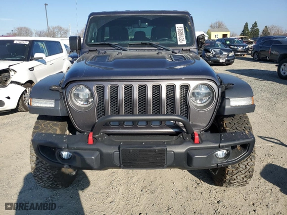 2018 Jeep Wrangler Unlimited Rubicon with VIN 1C4HJXFN1JW236148, listed as a Copart auction lot 87686435 with 62,234 mi miles and Salvage Title. Bid and sale history available at carsss.com. Image 5.