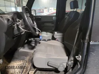 2007 Jeep Wrangler Sahara with VIN 1J4FA54127L127598, listed as a Copart auction lot 44049475 with 222,867 mi miles and Salvage title. Bid and sale history available at DreamBid. Image 7.