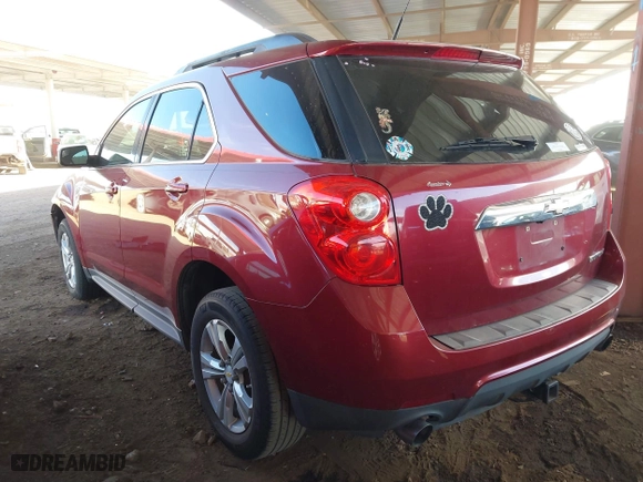 2012 Chevrolet Equinox LT w/2LT with VIN 2GNFLPE57C6388300, listed as a IAAI auction lot 41504837 with 132,369 mi miles. Bid and sale history available at carsss.com. Image 3.