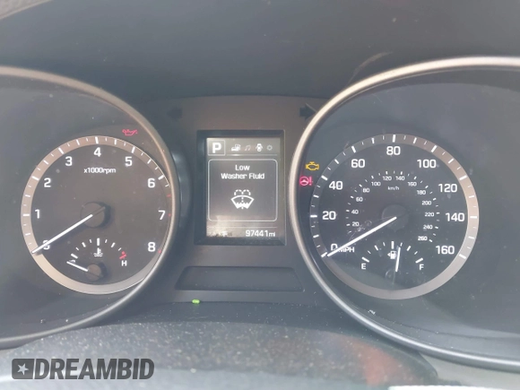 2017 Hyundai Santa Fe 2.4L with VIN 5XYZUDLB3HG441370, listed as a IAAI auction lot 42388929 with 97,441 mi miles and . Bid and sale history available at DreamBid. Image 7.