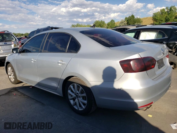 2012 Volkswagen Jetta SE with VIN 3VWDX7AJ4CM077031, listed as a Copart auction lot 67516484 with 201,024 mi miles and Salvage title. Bid and sale history available at DreamBid. Image 2.