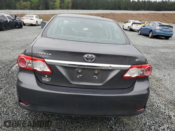 2011 Toyota Corolla L with VIN 2T1BU4EEXBC715031, listed as a Copart auction lot 52164695 with Not Provided miles and Salvage Title. Bid and sale history available at carsss.com. Image 6.
