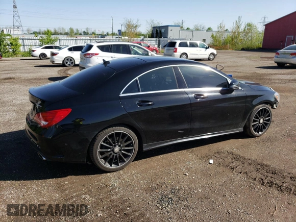 2014 Mercedes-Benz CLA 250 z VIN WDDSJ4GB1EN117302, wystawiony jako Copart lot #56495465 z przebiegiem 105 386 mil mil oraz Szkoda całkowita • Salvage title. Historia ofert i sprzedaży dostępna na DreamBid. Obrazek 3.