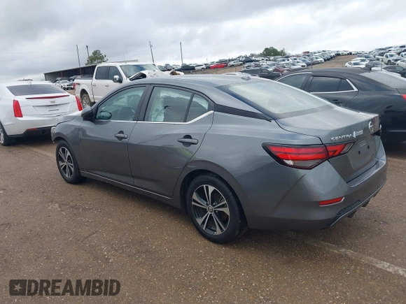 2022 Nissan Sentra SV z VIN 3N1AB8CV9NY284815, wystawiony jako IAAI lot #41504868 z przebiegiem 33 275 mil mil oraz . Historia ofert i sprzedaży dostępna na DreamBid. Obrazek 3.