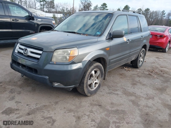 2007 Honda Pilot EX-L with VIN 5FNYF286X7B015235, listed as a IAAI auction lot 41915819 with 310,294 mi miles. Bid and sale history available at carsss.com. Image 2.