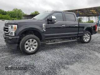 2022 Ford F-250 XL with VIN 1FT7W2BN6NED10052, listed as a Copart auction lot 55627515 with 110,410 mi miles and Salvage title. Bid and sale history available at DreamBid. Image 1.