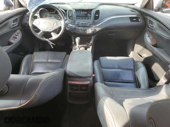 2015 Chevrolet Impala LTZ with VIN 2G1155SL3F9104127, listed as a Copart auction lot 47153325 with 117,590 mi miles and Salvage Title. Bid and sale history available at DreamBid. Image 8.