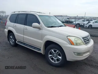 2003 Lexus GX with VIN JTJBT20X430006376, listed as a IAAI auction lot 41921606 with 274,095 mi miles. Bid and sale history available at carsss.com. Image 1.