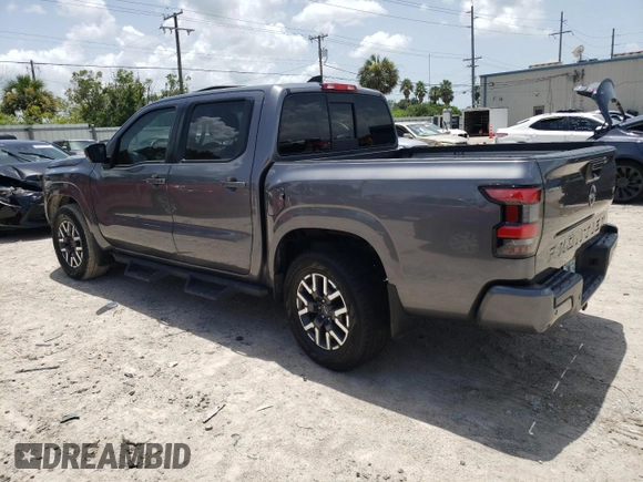 2022 Nissan Frontier SV with VIN 1N6ED1EJ8NN634679, listed as a Copart auction lot 64170304 with 58,535 mi miles and Non Repairable. Bid and sale history available at carsss.com. Image 2.