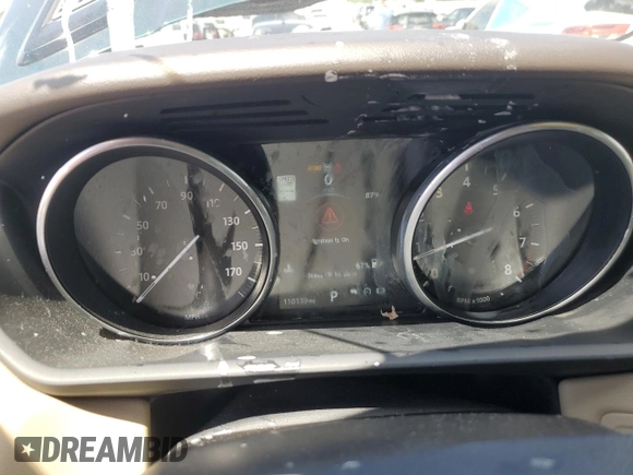 2016 Land Rover Range Rover Sport HSE with VIN SALWR2PFXGA664616, listed as a Copart auction lot 58308375 with 110,139 mi miles and Salvage title. Bid and sale history available at DreamBid. Image 9.