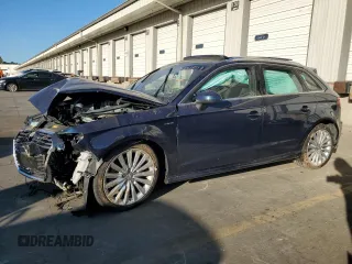 2017 Audi A3 Sportback e-tron Premium Plus with VIN WAUTPBFF5HA136367, listed as a Copart auction lot 74679174 with 59,642 mi miles and Salvage Title. Bid and sale history available at carsss.com. Image 1.