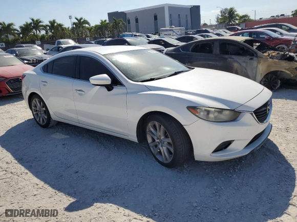 2016 Mazda Mazda6 i Touring with VIN JM1GJ1V59G1456136, listed as a Copart auction lot 49047395 with 170,200 mi miles and Clean Title. Bid and sale history available at carsss.com. Image 4.