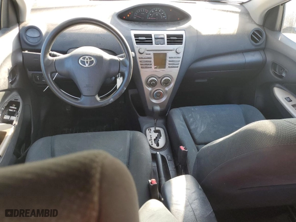 2011 Toyota Yaris with VIN JTDBT4K33B1404938, listed as a Copart auction lot 44312955 with 0 mi miles and Salvage Title. Bid and sale history available at carsss.com. Image 8.