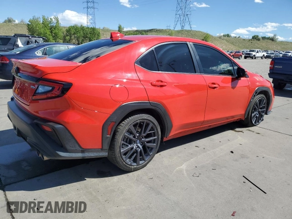 2023 Subaru WRX Limited z VIN JF1VBAL65P9819006, wystawiony jako Copart lot #57825105 z przebiegiem 16 728 mil mil oraz Szkoda całkowita • Salvage title. Historia ofert i sprzedaży dostępna na DreamBid. Obrazek 3.