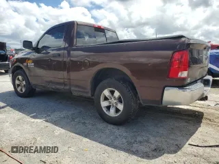 2014 Ram 1500 Express with VIN 3C6JR6AT1EG300744, listed as a Copart auction lot 65007225 with 222,283 mi miles and Clean title. Bid and sale history available at DreamBid. Image 2.