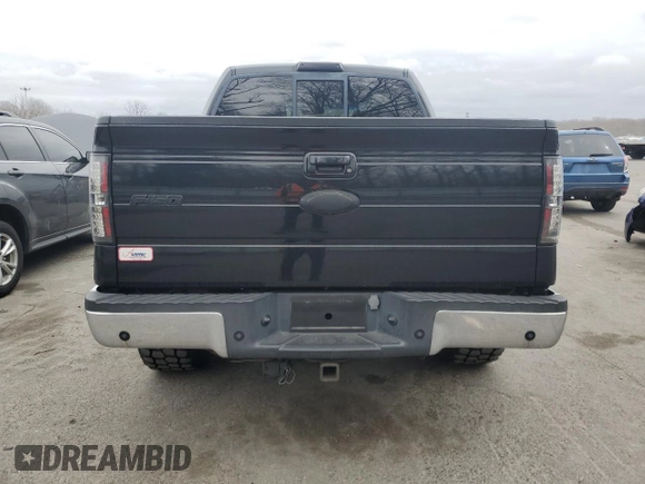 2009 Ford F-150 XL with VIN 1FTPW12V79FB39595, listed as a Copart auction lot 47639345 with 157,589 mi miles and Salvage Title. Bid and sale history available at carsss.com. Image 6.