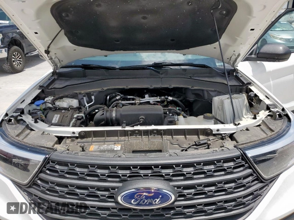 2023 Ford Explorer with VIN 1FMSK8BH0PGB27039, listed as a Copart auction lot 60856685 with 35,860 mi miles and Clean title. Bid and sale history available at DreamBid. Image 12.