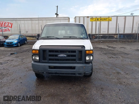 2013 Ford Econoline Cargo Commercial with VIN 1FTNE1EW2DDB11061, listed as a IAAI auction lot 41808318 with 230,677 mi miles. Bid and sale history available at carsss.com. Image 11.