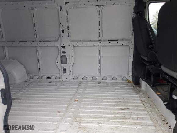 2025 Ram ProMaster Cargo Van Tradesman with VIN 3C6LRVDG5SE512703, listed as a Copart auction lot 43508015 with 0 mi miles and Clean Title. Bid and sale history available at carsss.com. Image 11.