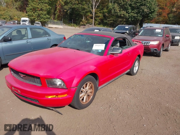 2006 Ford Mustang Standard with VIN 1ZVFT84N965166306, listed as a IAAI auction lot 40580690 with 113,233 mi miles and . Bid and sale history available at carsss.com. Image 2.