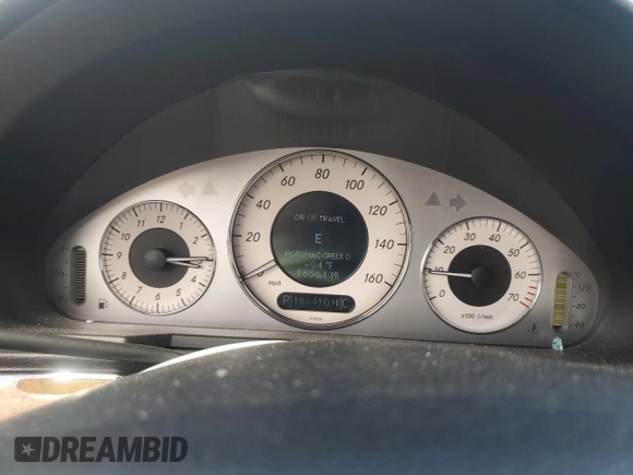 2007 Mercedes-Benz E 350 z VIN WDBUF87X47X214085, wystawiony jako Copart lot #59282085 z przebiegiem 166 410 mil mil oraz Czysty tytuł • Clean title. Historia ofert i sprzedaży dostępna na DreamBid. Obrazek 9.
