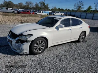 2012 Infiniti M37 with VIN JN1BY1AP9CM330321, listed as a Copart auction lot 84377654 with 165,296 mi miles and Non Repairable. Bid and sale history available at carsss.com. Image 1.