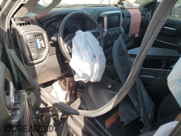 2020 Chevrolet Silverado 1500 LT with VIN 3GCUYDED2LG112375, listed as a Copart auction lot 52380105 with 61,054 mi miles and Salvage Title. Bid and sale history available at DreamBid. Image 8.