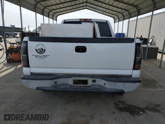 2006 Chevrolet Silverado 1500 Work Truck with VIN 1GCEC19X96Z169523, listed as a Copart auction lot 47262255 with 222,616 mi miles and Salvage Title. Bid and sale history available at carsss.com. Image 6.