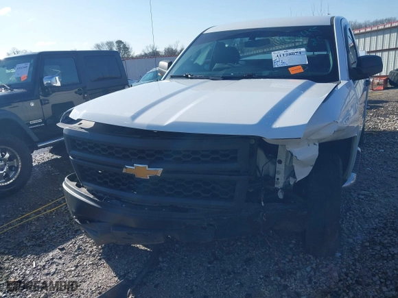 2014 Chevrolet Silverado 1500 Work Truck with VIN 1GCNCPEH6EZ402645, listed as a IAAI auction lot 41128074 with 45,953 mi miles. Bid and sale history available at carsss.com. Image 6.