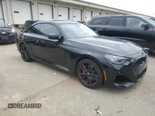 2024 BMW 2 Series M240i xDrive with VIN 3MW53CM00R8E36081, listed as a Copart auction lot 66121934 with 5,201 mi miles and Salvage Title. Bid and sale history available at carsss.com. Image 4.
