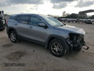2019 GMC Terrain SLE with VIN 3GKALMEV0KL231028, listed as a Copart auction lot 48495055 with 97,230 mi miles and Salvage Title. Bid and sale history available at carsss.com. Image 4.