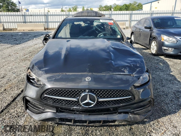 2023 Mercedes-Benz C 300 z VIN W1KAF4GB5PR102925, wystawiony jako Copart lot #56905925 z przebiegiem Nie podano mil oraz Nie do naprawy • Non repairable. Historia ofert i sprzedaży dostępna na DreamBid. Obrazek 5.