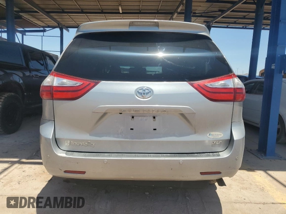 2017 Toyota Sienna XLE Auto Access Seat with VIN 5TDYZ3DC8HS838428, listed as a Copart auction lot 61924935 with 93,836 mi miles and Salvage title. Bid and sale history available at DreamBid. Image 6.