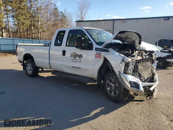 2016 Ford Super Duty F-250 SRW XLT with VIN 1FT7X2B68GEC49053, listed as a Copart auction lot 46883475 with 258,358 mi miles and Salvage Title. Bid and sale history available at carsss.com. Image 4.