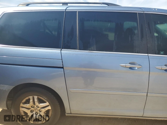 2007 Honda Odyssey EX-L with VIN 5FNRL38777B049399, listed as a Copart auction lot 49046735 with 281,706 mi miles and Clean Title. Bid and sale history available at DreamBid. Image 11.