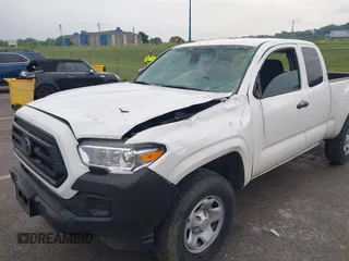 2023 Toyota Tacoma SR with VIN 3TYRX5GN7PT075078, listed as a IAAI auction lot 42421462 with 35,255 mi miles and . Bid and sale history available at DreamBid. Image 6.