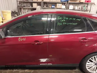 2017 Ford Focus Titanium with VIN 1FADP3N24HL320589, listed as a IAAI auction lot 41618322 with 81,722 mi miles and . Bid and sale history available at carsss.com. Image 14.