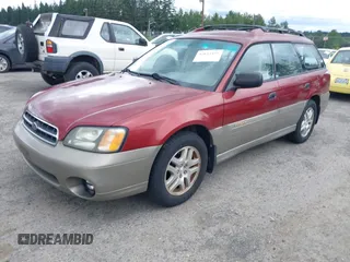 2002 Subaru Legacy Outback with VIN 4S3BH675826621816, listed as a IAAI auction lot 42613455 with 229,706 mi miles and . Bid and sale history available at DreamBid. Image 2.