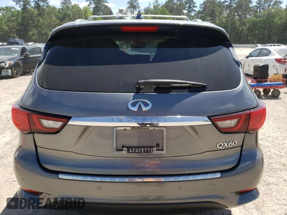 2018 Infiniti QX60 with VIN 5N1DL0MN4JC531308, listed as a Copart auction lot 52232365 with 81,217 mi miles and Salvage Title. Bid and sale history available at carsss.com. Image 6.