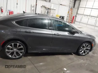 2015 Chrysler 200 C with VIN 1C3CCCCG1FN551259, listed as a IAAI auction lot 41221979 with 98,055 mi miles and . Bid and sale history available at carsss.com. Image 13.