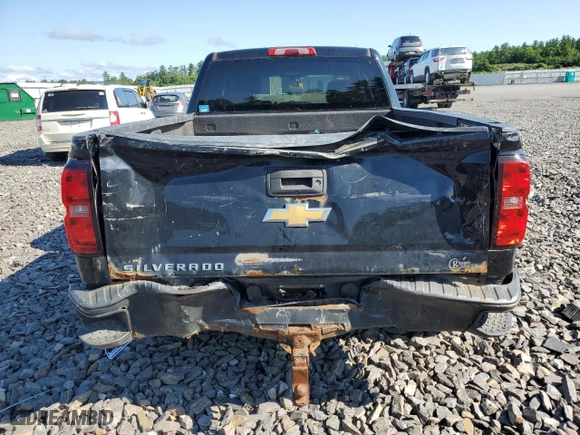 2015 Chevrolet Silverado 1500 Work Truck with VIN 1GCVKPEC3FZ367636, listed as a Copart auction lot 65598914 with 183,808 mi miles and Salvage Title. Bid and sale history available at carsss.com. Image 6.