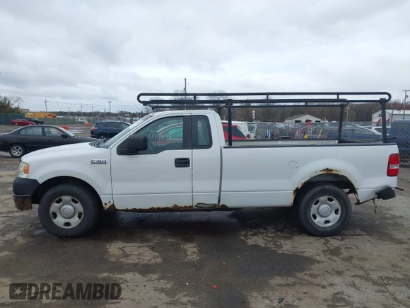 2007 Ford F-150 XL with VIN 1FTRF12207NA87325, listed as a IAAI auction lot 41918907 with 283,681 mi miles. Bid and sale history available at carsss.com. Image 14.
