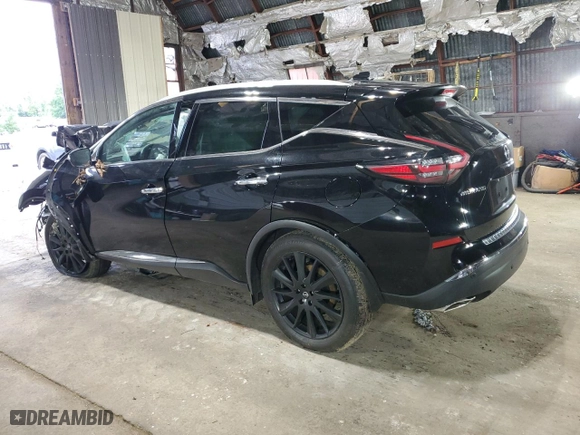 2023 Nissan Murano Platinum with VIN 5N1AZ2DSXPC134472, listed as a Copart auction lot 67629924 with 0 mi miles and Non Repairable. Bid and sale history available at carsss.com. Image 2.