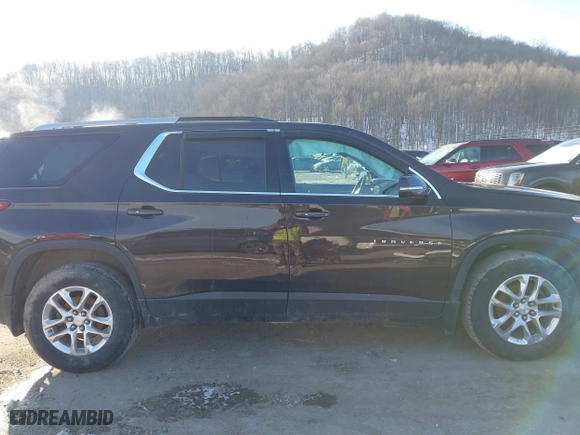 2018 Chevrolet Traverse LT Cloth with VIN 1GNEVGKW3JJ194737, listed as a IAAI auction lot 41590686 with 176,108 mi miles. Bid and sale history available at carsss.com. Image 13.