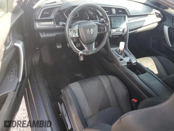 2017 Honda Civic Si with VIN 2HGFC3A56HH752212, listed as a Copart auction lot 52446995 with 134,218 mi miles and Salvage Title. Bid and sale history available at DreamBid. Image 8.