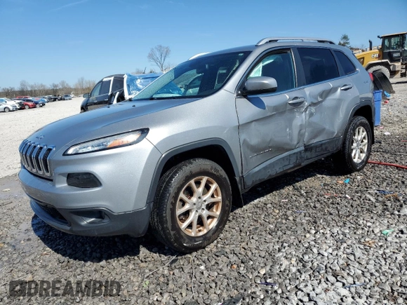 2015 Jeep Cherokee North with VIN 1C4PJMCS0FW565466, listed as a Copart auction lot 46476615 with 109,040 mi miles and Salvage Title. Bid and sale history available at carsss.com. Image 1.
