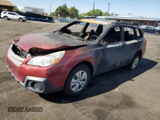 2013 Subaru Outback 2.5i with VIN 4S4BRCAC6D1318242, listed as a Copart auction lot 74514074 with Not provided miles and Salvage title. Bid and sale history available at DreamBid. Image 1.